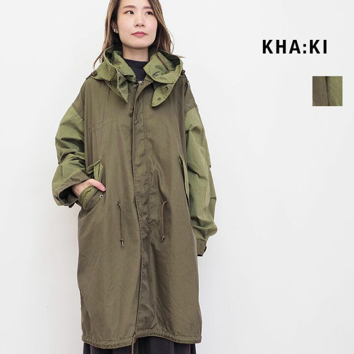 楽天市場】KHA:KI カーキ MIL22FJK3180 モッズコート NEW TYPE-65 COAT  