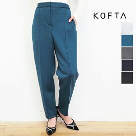 【新色入荷】KOFTA コフタ 572715 TRストレッチパンツ センタープレス テーパード スラックス イージーパンツ ジャージ スウェットパンツ セットアップ | 定番 ボトムス 秋冬春