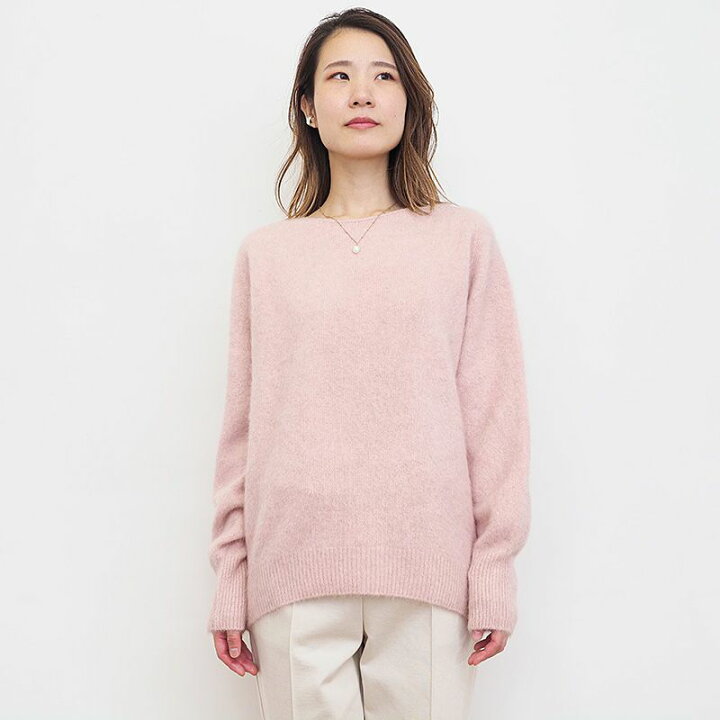 楽天市場】KOFTA コフタ 582871 フォックスファークルーネックシャギー 