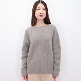 KOFTA コフタ 583005 フォックスファークルーネックシャギーニットプルオーバー ケーブル編み Fox Color Cable ラウンドネック | 24AW トップス 秋冬