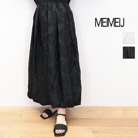 【30％OFF】MEIMEI J メイメイジェイ 32514007 ジャカードバルーンフレアスカート レース | 25SS ボトムス 春夏
