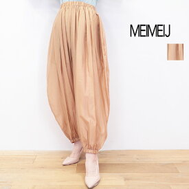 【30％OFF】MEIMEI J メイメイジェイ 32525022 シースルーバルーンワイドパンツ シフォン | 25SS ボトムス 春夏