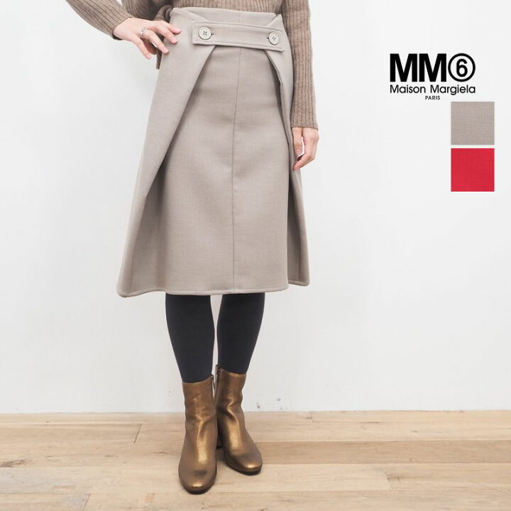 楽天市場】【50%OFF】MM6 エムエムシックス メゾンマルジェラ Aライン  