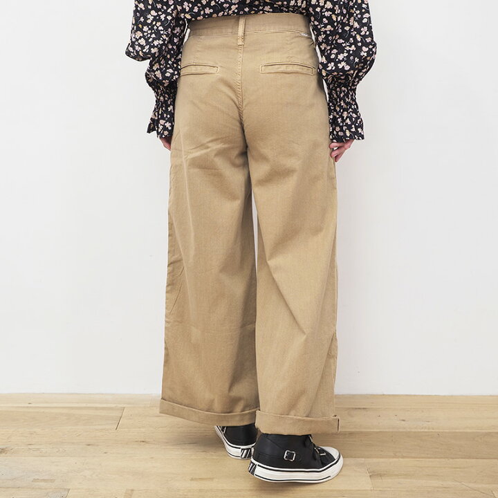 楽天市場】【40%OFF】23サイズ MOTHER マザー ワイドチノパンツ 1538 