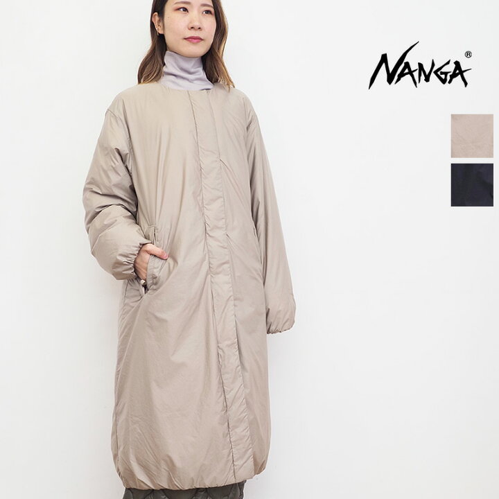 楽天市場】NANGA ナンガ ND2352-1C551 ノーカラーダウンコート ライト  