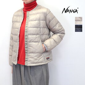 NANGA ナンガ N2531-OF065B インナーダウンカーディガン 7DAYS INNER DOWN CARDIGAN W ライトアウター ライトダウンジャケット ショート丈 ノーカラー | 25AW アウター 秋冬