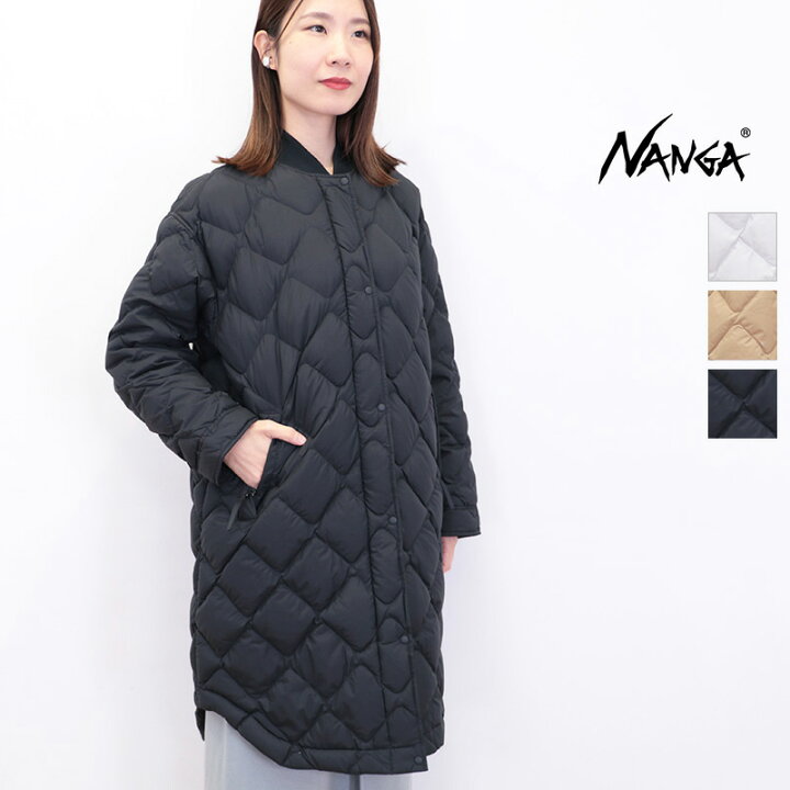 楽天市場】NANGA ナンガ ND2442-1C603-B リブカラー キルティング 