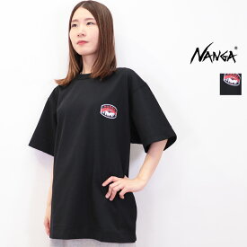 NANGA ナンガ NW2411-1G030-A エコハイブリットサーティエス アニバーサリーTシャツ ECO HYBRID NANGA 30TH ANNIVERSARY TEE UNISEX レディース メンズ ユニセックス オーバーサイズ | 24SS トップス 春夏