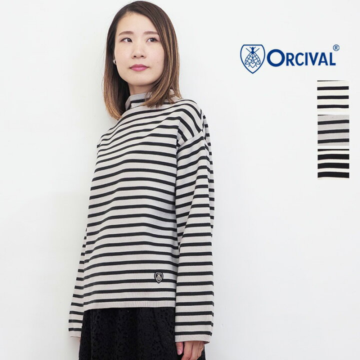 楽天市場】ORCIVAL オーシバル OR-D0032 CRA ボトルネックプルオーバー 