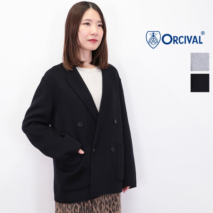 楽天市場】ORCIVAL オーシバル OR-A0595 REV ダブルブレストウール  