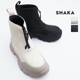 SHAKA シャカ SK-228 センタージップブーツ TREK ZIP BOOTIE AT ジップアップブーツ はっ水 レインブーツ スノーブーツ ショートブーツ サイドゴアブーツ 難燃ブーツ | 23AW シューズ 秋冬