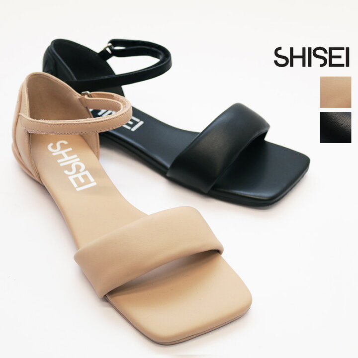 シーセイSHISEI PADDED SANDALS サンダル36.5 