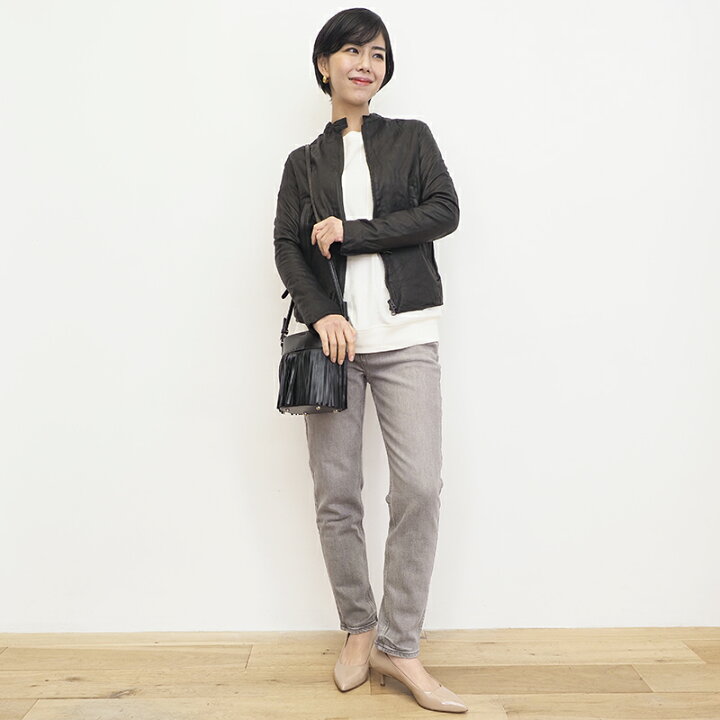 楽天市場】【40％OFF】sisii シシ シングルライダースウォッシャブル  