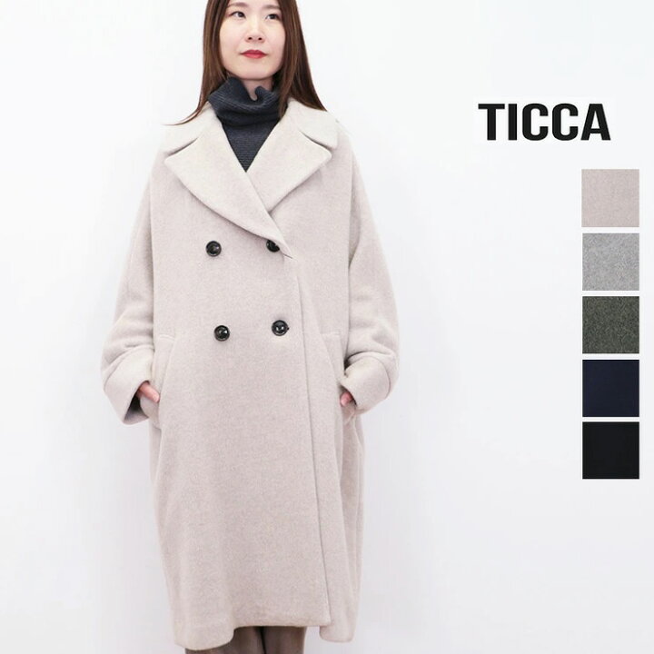 楽天市場】TICCA ティッカ TBDA-231 テントコート ミドルコート ウール 