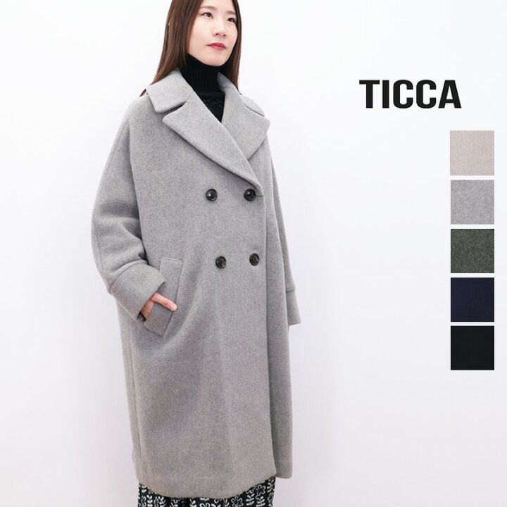 楽天市場】TICCA ティッカ TBDA-231 テントコート ミドルコート ウール 