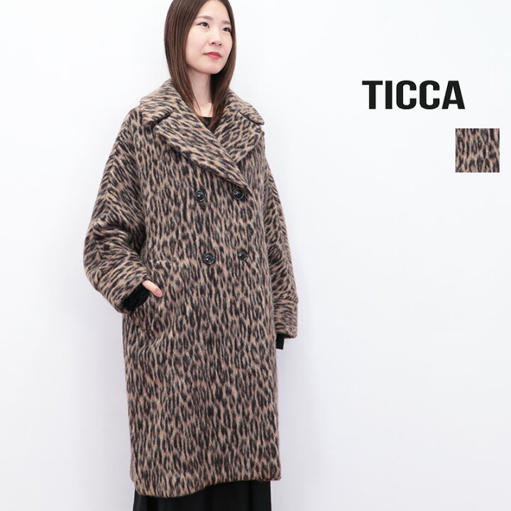 楽天市場】TICCA ティッカ TBDA-253 レオパードシャギーテントコート  