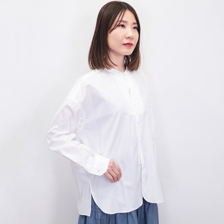 楽天市場】TICCA ティッカ TBES-013 ピンタックノーカラーシャツ 