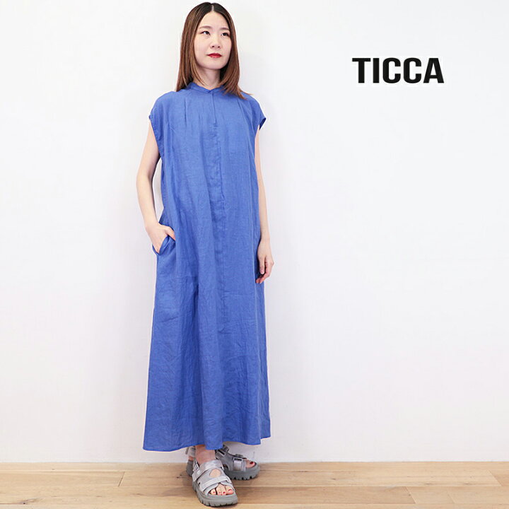 楽天市場】TICCA ティッカ TBDS-411 2WAY リネンフレンチスリーブ 
