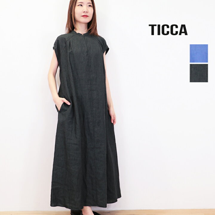 楽天市場】TICCA ティッカ TBDS-411 2WAY リネンフレンチスリーブ  