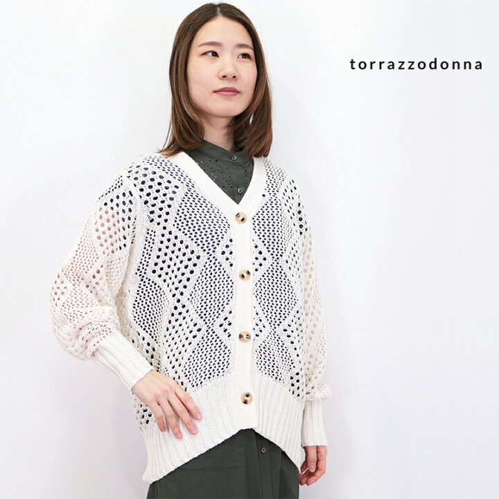 楽天市場】TORRAZZO DONNA トラッツォドンナ 6243-499 クロシェニット  
