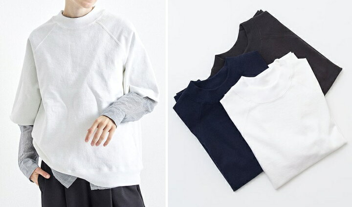 新品未使用】25AW COMOLI コットンボートネック BLACK 4 ONEPAIR IN 