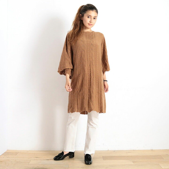 楽天市場】【50%OFF】DEMYLEE デミリー カシミヤ カシミアレースニット 