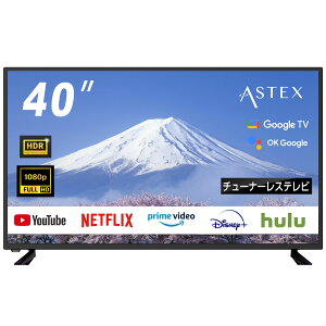 40C` Android TV `[i[X X}[ger  掿 VApl DLEDobNCg HD𑜓x HDMI2|[g USB2 WiFi Bluetooth lbg掋 ^ ȃXy[X f h} Aj