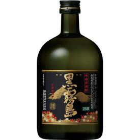 霧島酒造 黒霧島 芋 25度 720ml　【単式蒸留焼酎　芋焼酎】　ぷちショップ物流センター