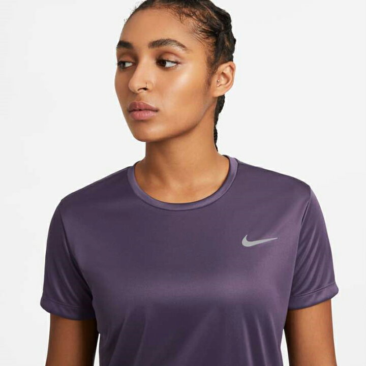 楽天市場 Tシャツ 半袖 レディース ナイキ Nike Dri Fit マイラー S S トップ スポーツウェア プラクティスシャツ ランニング ジョギング トレーニング 女性 ワンポイント 半袖シャツ トップス Aj8122 573 Apworld