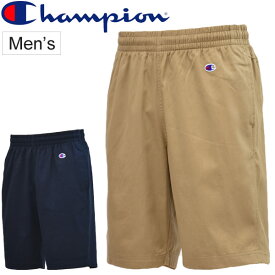 ハーフパンツ メンズ チャンピオン Champion チノショーツ 男性用 バスケットボール ウェア チノパン カジュアル 短パン 半ズボン ボトムス スポーツウェア/C3-MB595