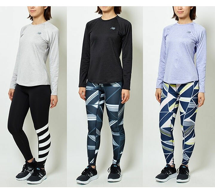 楽天市場 P最大7倍 6月25日限定 ランニングタイツ レディース ニューバランス Newbalance グラフィックロングタイツ スポーツタイツ スパッツ レギンス 女性 フルレングス ランニング マラソン Wp Apworld