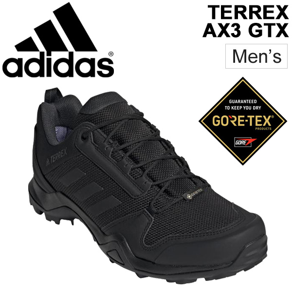 トレッキングシューズ メンズ アディダス adidas TERREX AX3 GTX テレックス GORE-TEX ゴアテックス 防水性 初心者  山歩き 男性 ローカット アウトドアシューズ スニーカー 靴 くつ/BC0516【取寄】 | APWORLD