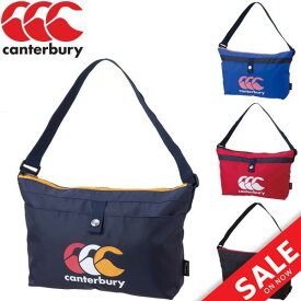 ショルダーバッグ メンズ レディース カンタベリー canterbury サコッシュバッグ ラグビー スポーツ カジュアル 斜めがけ ビッグロゴ 男女兼用 鞄 ナイロン ポーチ かばん AB09801