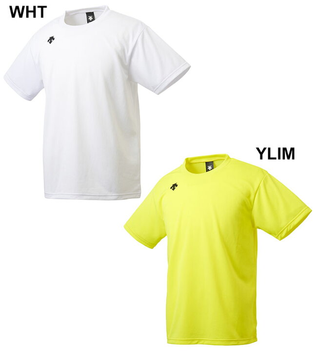 在庫あり デサント トレーニング 半袖シャツ インナー ワンポイント 吸汗速乾 ストレッチ ドライ メンズ レディース 男女兼用 ホワイト2 M Supplystudies Com