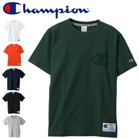 Tシャツ 半袖 メンズ チャンピオン champion ベーシック　タウンユース スポーツカジュアル 紳士 男性用 半そで 無地 シンプル ストリート トップス/C3-M358