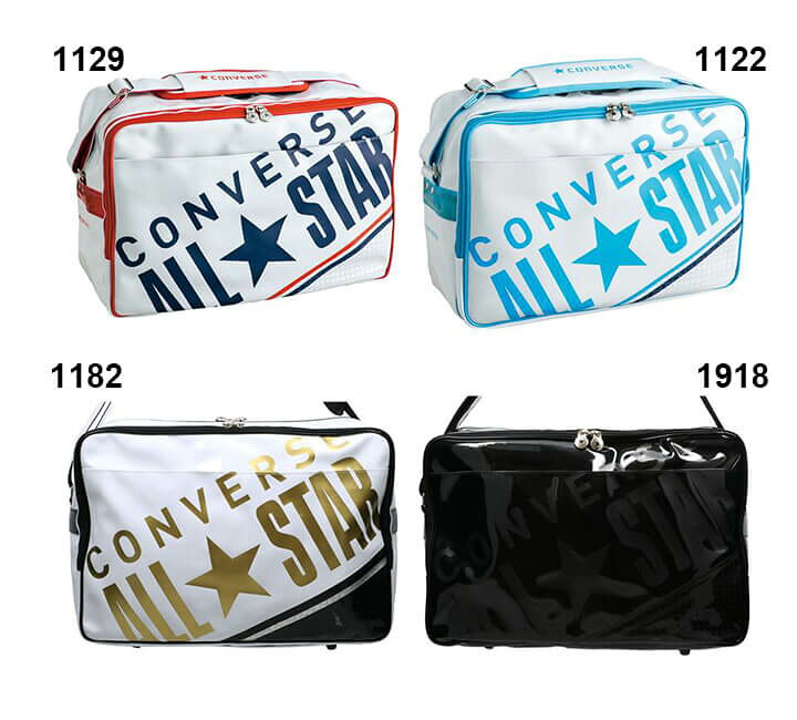楽天市場 エナメルバッグ ショルダーバッグ Converse コンバース バッグ All Star スポーツバッグ Lサイズ 27l 肩掛け ガールズ ジュニア 中学生 高校生 通学 部活 カジュアル 鞄 かばん C Apworld
