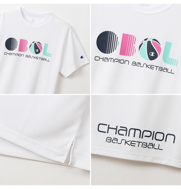 楽天市場 Tシャツ 半袖 レディース チャンピオン Champion W Se Motion プラクティスシャツ バスケットボール スポーツウェア 女性用 練習 トレーニング 部活 バスケ プラシャツ 抗菌防臭 トップス Cw Rb313 Apworld