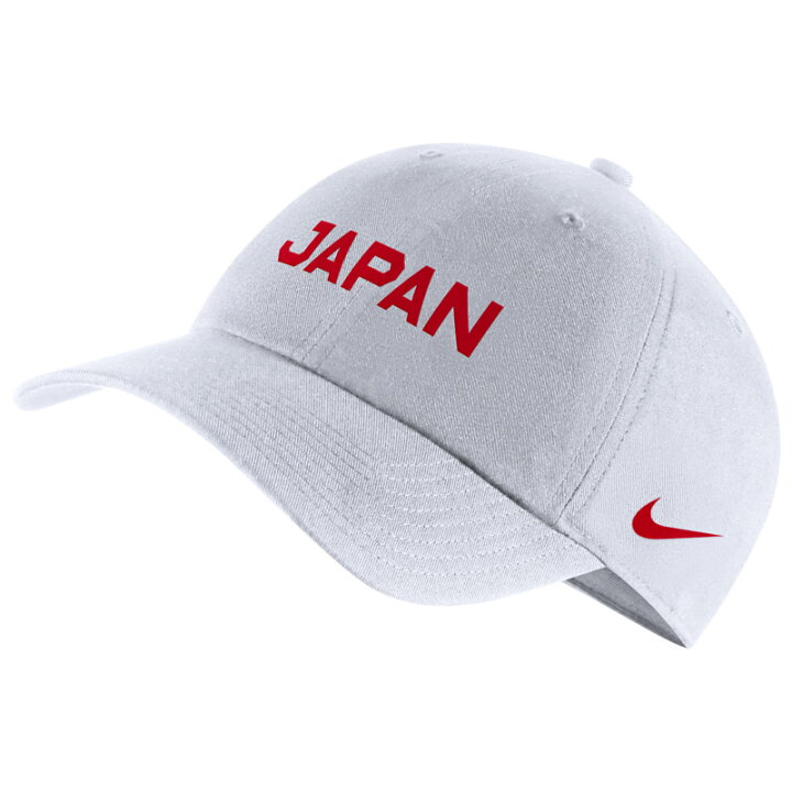 楽天市場 キャップ 帽子 メンズ レディース ナイキ Nike Jpa H86 all スポーツ Japanロゴ 日の丸 ホワイト 白 男女兼用 普段使い ぼうし Da34 100 Apworld