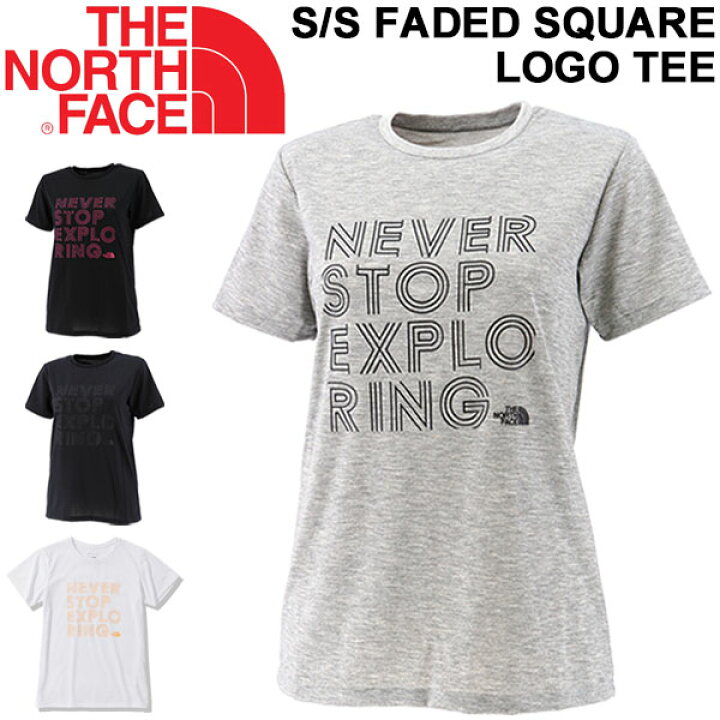 楽天市場 全品５倍 10月日限定 送料無料 半袖 Tシャツ レディース ノースフェイス The North Face ショートスリーブ フェイデッド スクエア ロゴ ティー アウトドア スポーツ カジュアル 女性 プリントt クルーネック トップス Ntw392 Apworld