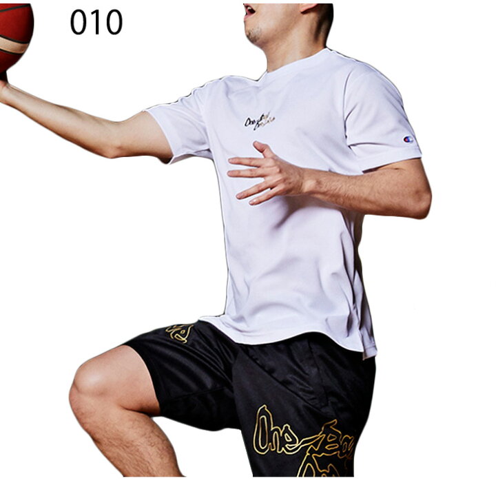 楽天市場 全品５倍 10月日限定 Tシャツ 半袖 メンズ チャンピオン Champion E Motion プラクティスシャツ スポーツウェア バスケットボール 吸汗速乾 抗菌防臭 クルーネック 練習着 トレーニング トップス C3 Tb317 Apworld