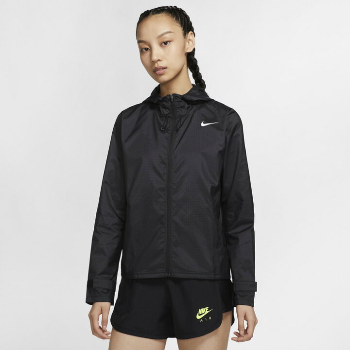 楽天市場 送料無料 ランニングウェア アウター レディース ナイキ Nike エッセンシャル ジャケット スポーツウェア ウインドブレーカー ジョギング トレーニング 女性 ブラック 黒 上着 Cu3218 010 取寄 Apworld