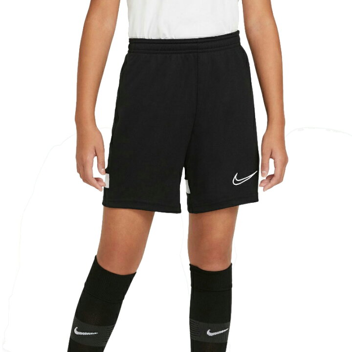 ハーフパンツ ジュニア キッズ 130-170cm 子供服 ナイキ NIKE YTH アカデミー21 K ショーツ サッカー スポーツウェア ショートパンツ 黒 ブラック 男の子 女の子 子ども ボトムス CW6109-010【取寄】 APWORLD NIKEサッカーハーフパンツ 黒
