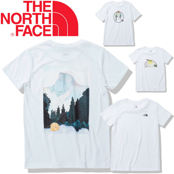 楽天市場 送料無料 半袖 Tシャツ レディース ノースフェイス The North Face ウォーターカラーティー アウトドアウェア カジュアル バックプリント 女性 トップス Ntw Apworld