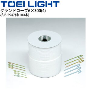 �������� �O�����h���[�v6×300(4) �����[�v 300m1�� �Y100�{�Z�b�g�g�[�G�C���C�g TOEI LIGHT �O���E���h�p�i �ݔ� �̈�p�i �p��/G-1582�y���z