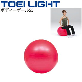ボディーボール55 トーエイライト TOEI LIGHT 直径約55cm バランスボール フィットネス エクササイズ用品 体つくり 用具 グッズ 器具/H-7261【取寄】