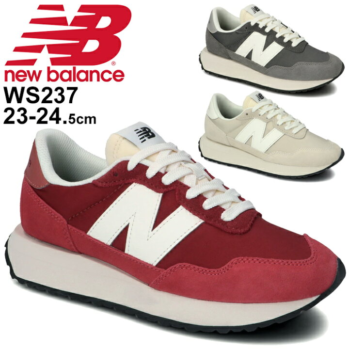 楽天市場 スニーカー 厚底 B幅 レディースシューズ ニューバランス Newbalance Ws237 ローカット スポーティ カジュアル 女性用 スポカジ 靴 Ws237 Apworld