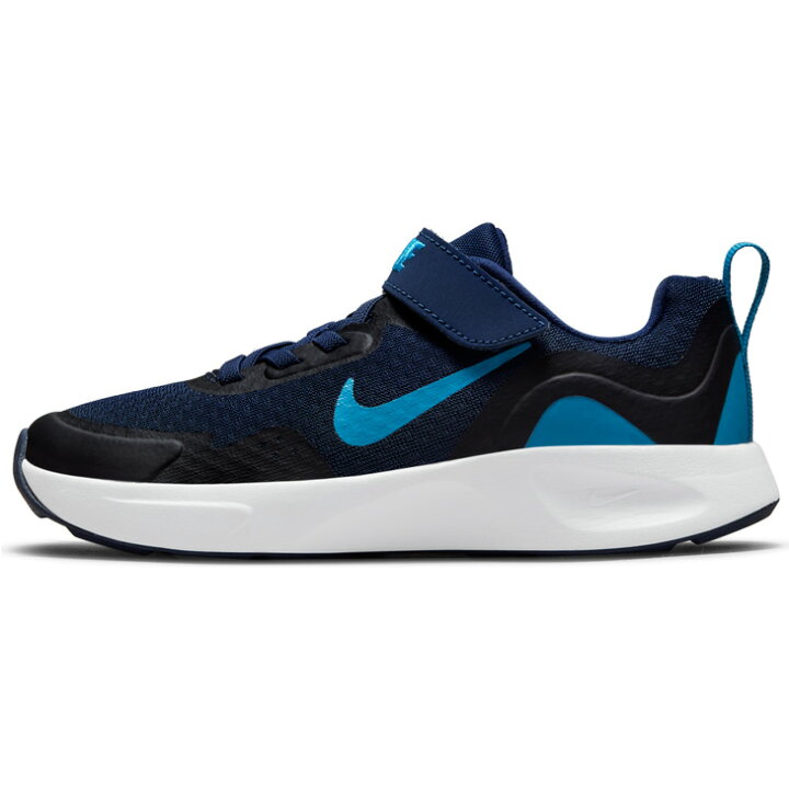 楽天市場 送料無料 キッズシューズ スニーカー 16 5 22cm ジュニア 子供靴 ナイキ Nike ウェアオールデイ Ps スポーツ カジュアル 靴 男の子 女の子 運動靴 ベルクロ 小学生 ネイビー 紺色 くつ Cj3817 403 Apworld