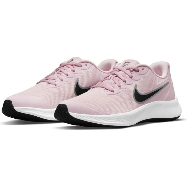 楽天市場 送料無料 キッズ シューズ ジュニア スニーカー 子供靴 22 5 25 0cm ナイキ Nike スターランナー3 Gs ランニングシューズ 男の子 女の子 小学生 運動靴 カジュアル ピンク くつ Da2776 601 Apworld