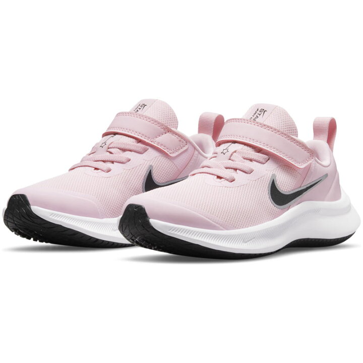 楽天市場 スニーカー シューズ キッズ ジュニア 16 5 22cm 子供靴 ナイキ Nike スターランナー3 Psv 男の子 女の子 スポーティ カジュアル 運動靴 ピンク Star Runner 3 くつ Da2777 601 Apworld