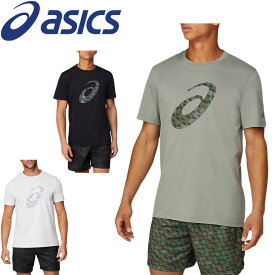 半袖 Tシャツ メンズ アシックス asics グラフィックロゴS/Sトップ/スポーツウェア トレーニング ランニング ジョギング ジム 男性 ビッグロゴ トップス/2031C591